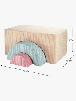 Børn Wigiwama Børnemøbler>Rainbow Legesæt, Brown Sugar