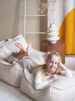 Børn Wigiwama Børnemøbler></noscript>Sækkestol, Marshmallow