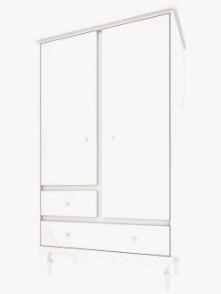 WoodLuck Børnemøbler*Wood Luck Babushka Garderobeskab, Hvid