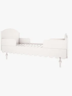 WoodLuck Børnesenge & Tilbehør*Wood Luck Babushka Juniorseng 2-i-1, Hvid