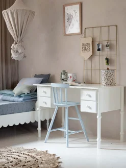 Børn WoodLuck Wood Luck Babushka Skrivebord, White